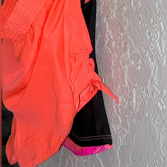 Gerry Pink and Orange Striped Tankini 3-Piece Swimsuit - Picture 4 of 6